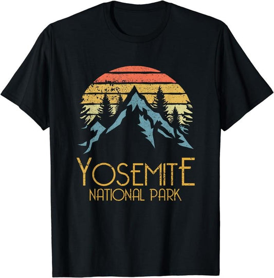 [100% Cotton]Vintage Yosemite National Park California T-Shirt