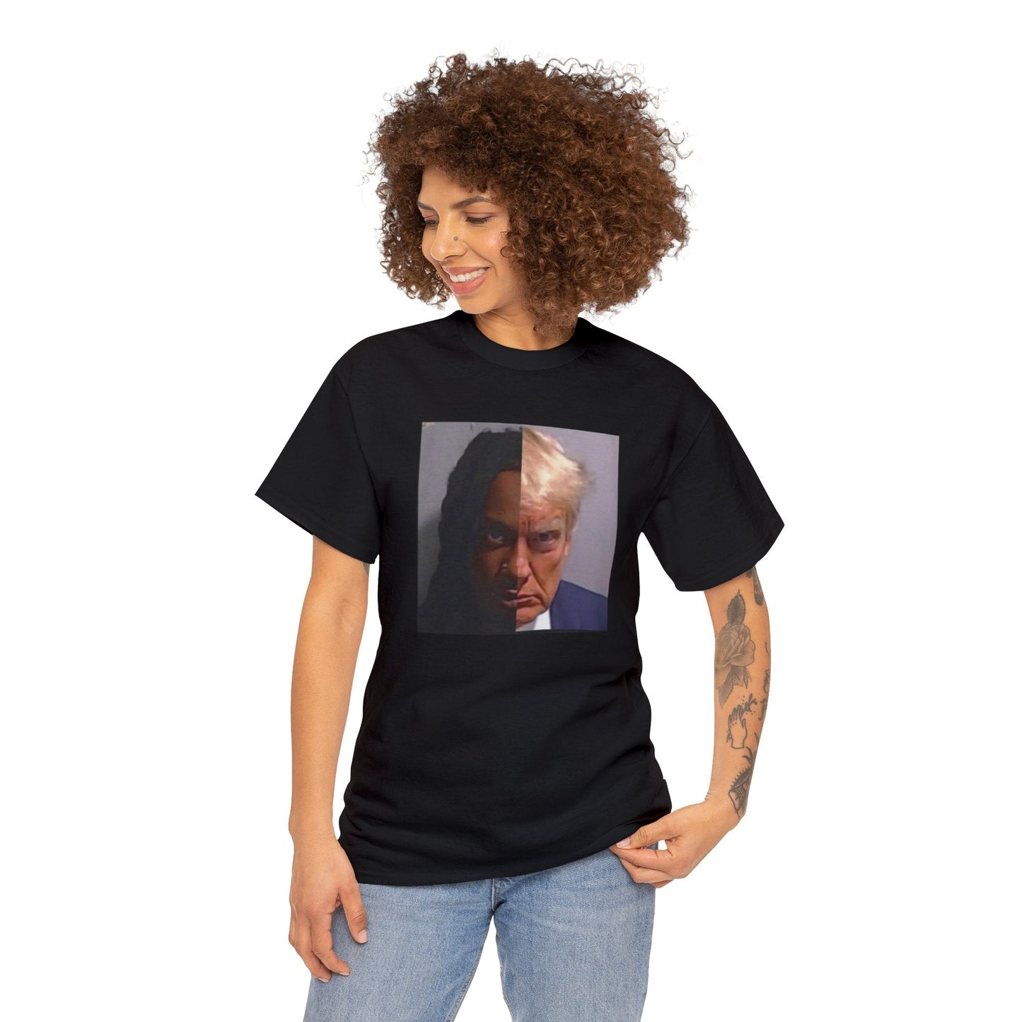 trump carti mugshot shirt