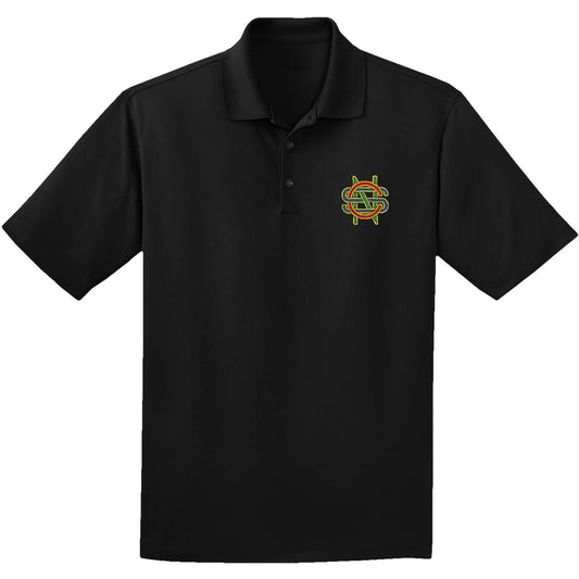 Colored Initials Logo Polo Shirt