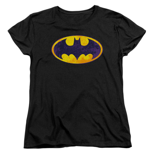 Bm Neon Distress Logo Womens T-shirt