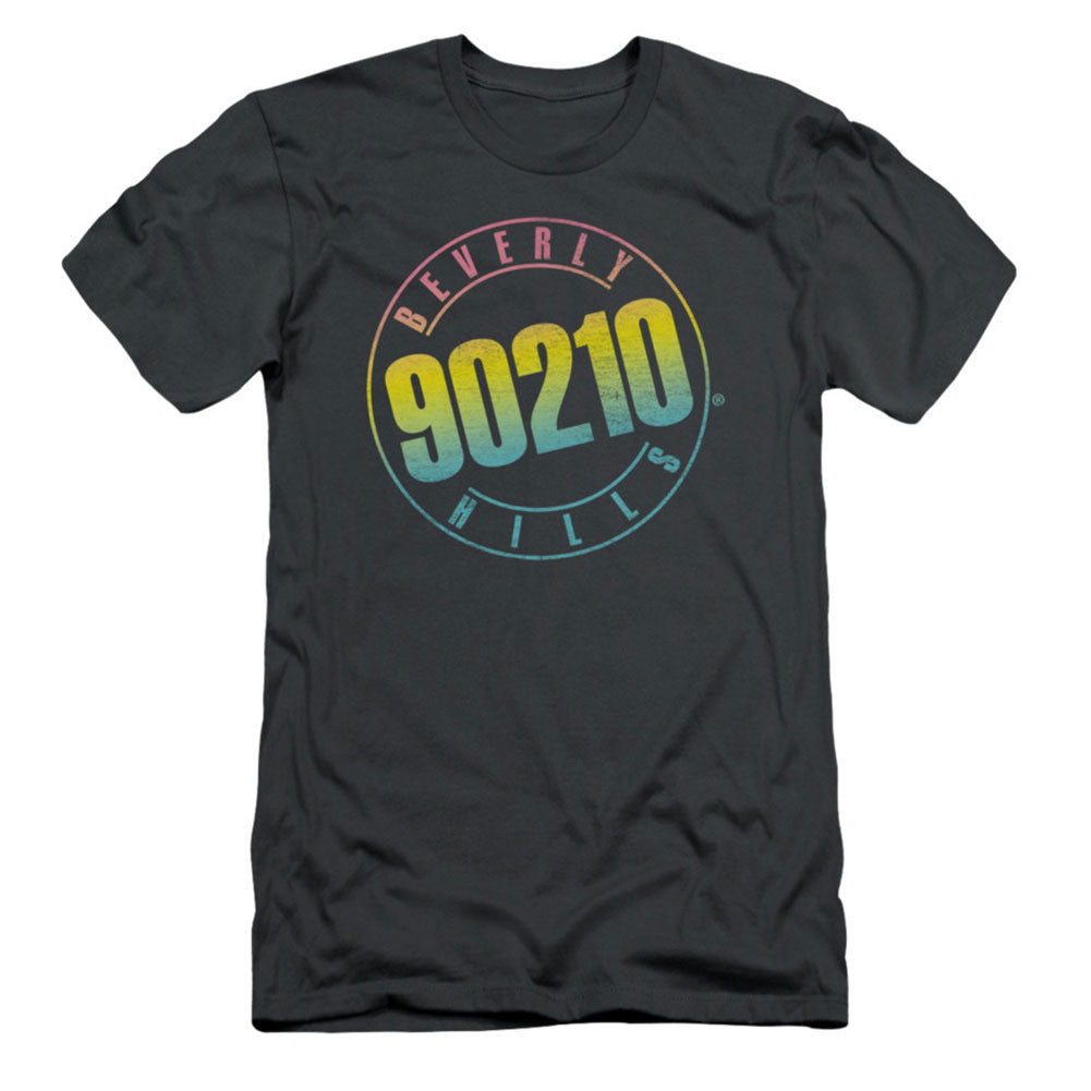 Color Blend Logo Slim Fit T-shirt