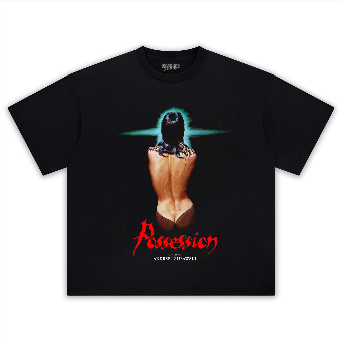 1981 Inhuman Ecstasy Horror TEE