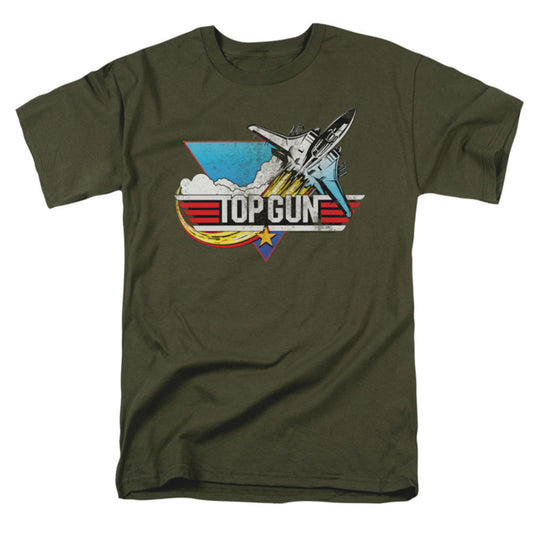 Distressed Logo T-shirt Style018