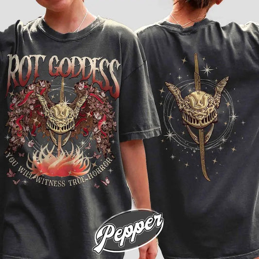 2 Slides, Malenia T-Shirt, ER Shirt Malenia,Let Me Solo Her Shirt,Gamer Shirt, Gaming Gift, Gift for Him,Gift for Her,Soulsborne Shirt,Gamer Shirt for Boy