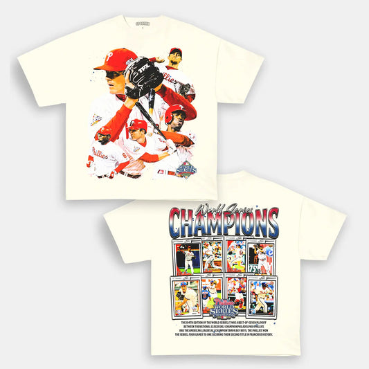 2008 WORLD SERIES CHAMPS - PHILLIES TEE Style001