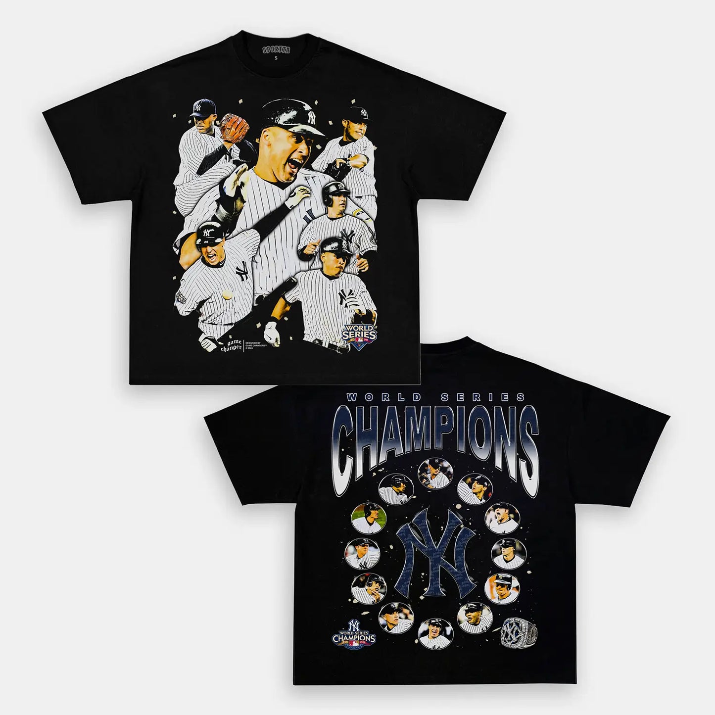 2009 WORLD SERIES CHAMPS - YANKEES TEE Style001