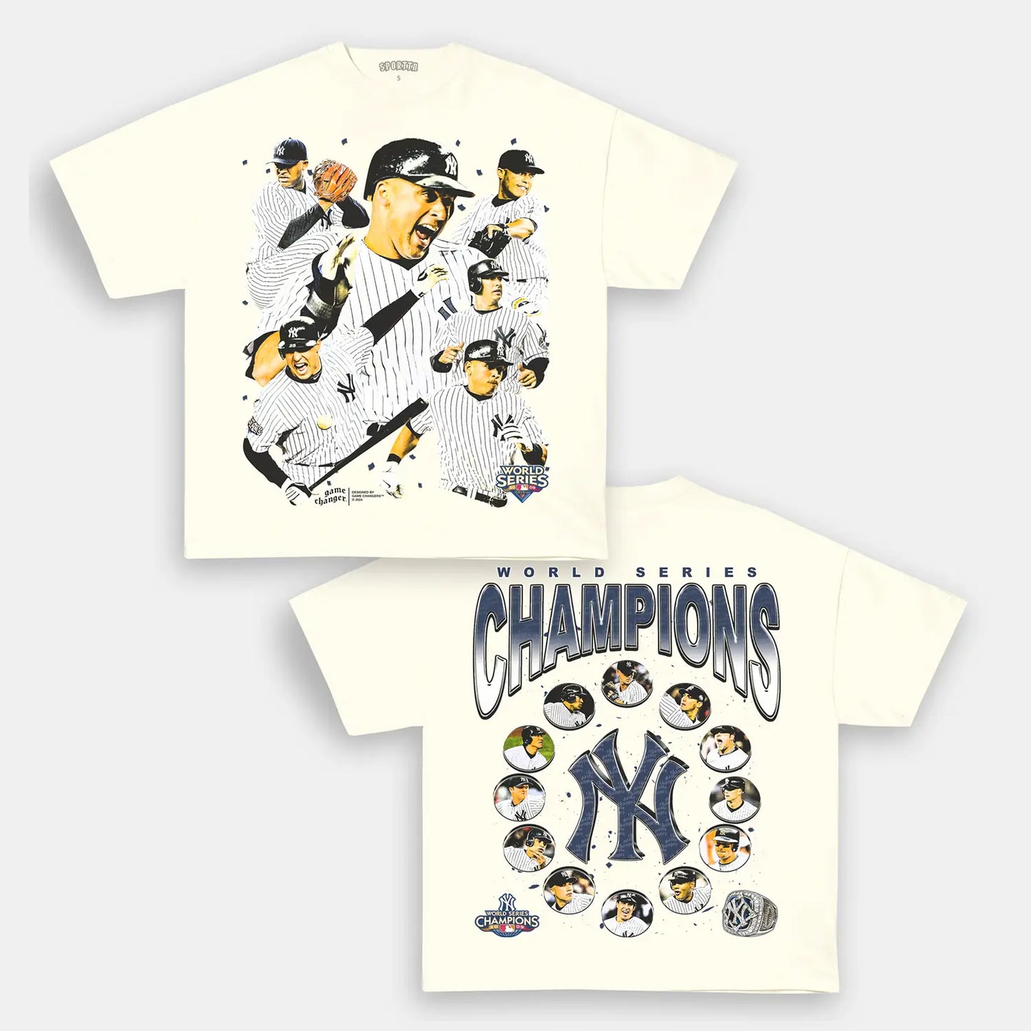 2009 WORLD SERIES CHAMPS - YANKEES TEE Style001