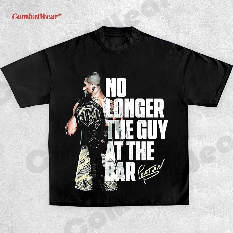 2024 POATAN-ALEX PEREIRA TEE, Boxing T-shirt, Boxer Tee, Sports Shirt, Fitness Gift, Workout T-shirt, Gift for Him Gift For Her Hoodie Sweatshirt