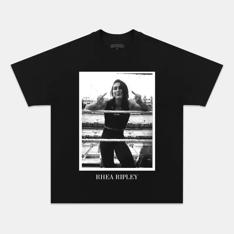 2024 RHEA RIPLEY V2 TEE, Wrestling Tee, WWE Tee, Wrestling Gift, Sports Shirt, Workout T-shirt Streetwear Crewneck Clothing