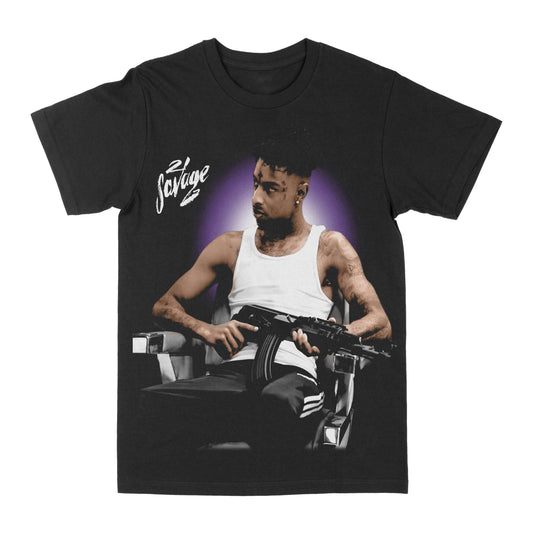 21 Savage "Draco" Graphic Tee Style001