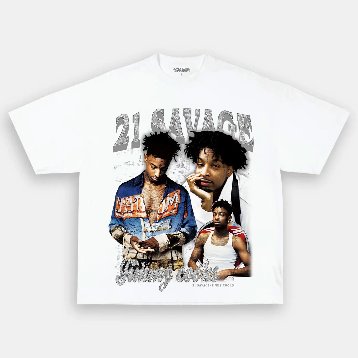 21 SAVAGE TEE Style001