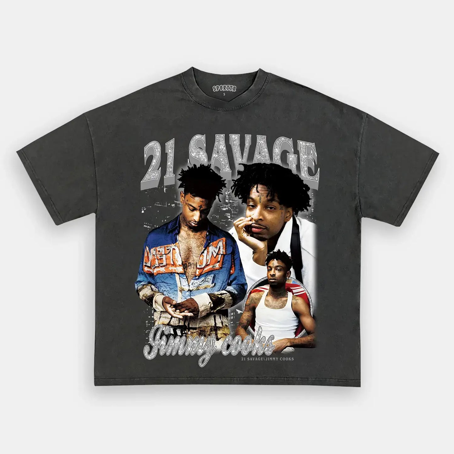 21 SAVAGE TEE Style001