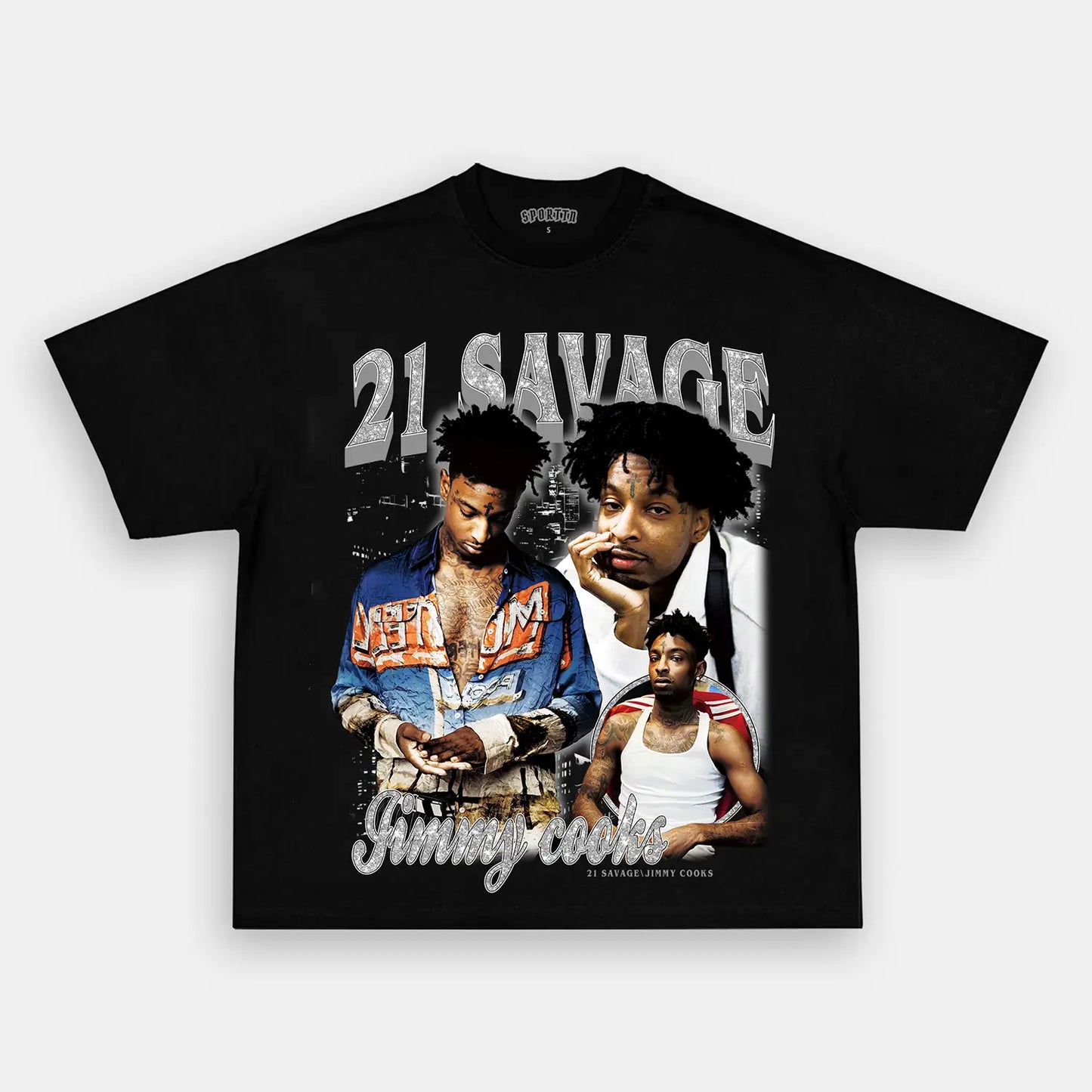 21 SAVAGE TEE Style001