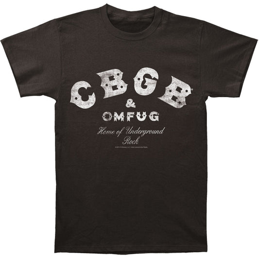 Distressed Logo Slim Fit T-shirt Style001