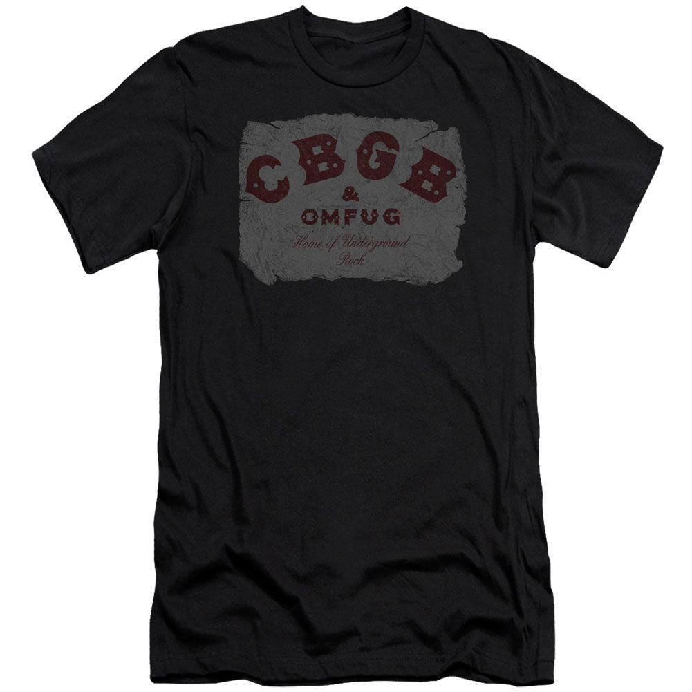 Crumbled Logo Adult Slim Fit Slim Fit T-shirt