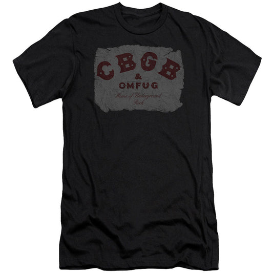 Crumbled Logo Adult Slim Fit Slim Fit T-shirt