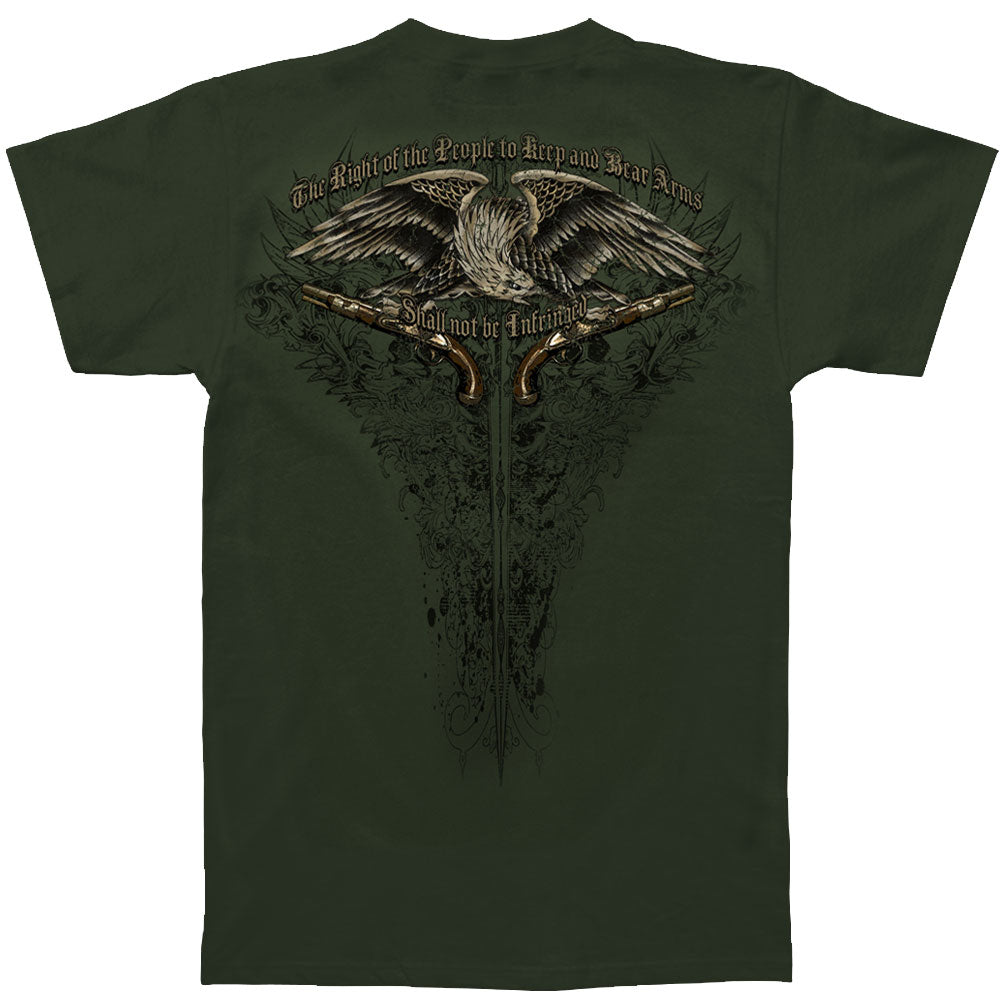 2Nd Amendment Eagle Tattoo T-shirt