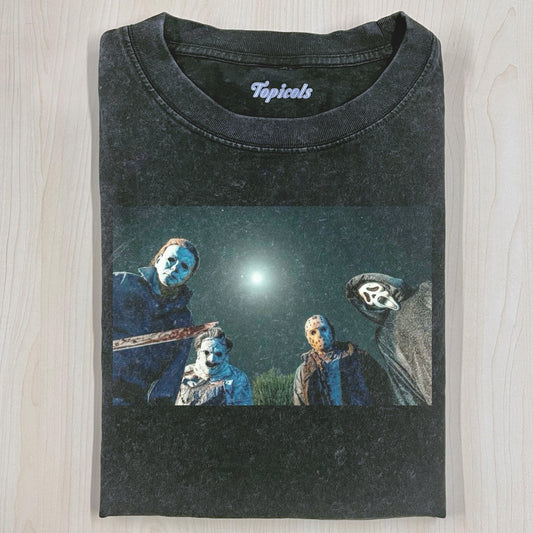 VINTAGE HALLOWEEN GRAPHIC T-SHIRT Style002