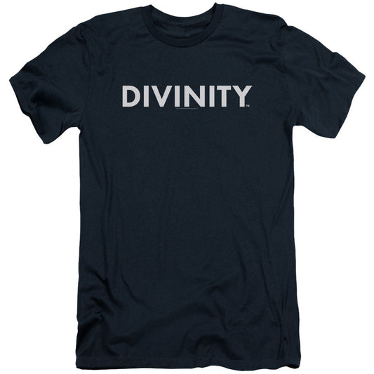 Divinity Logo Premium Canvas Brand Slim Fit T-shirt Style001