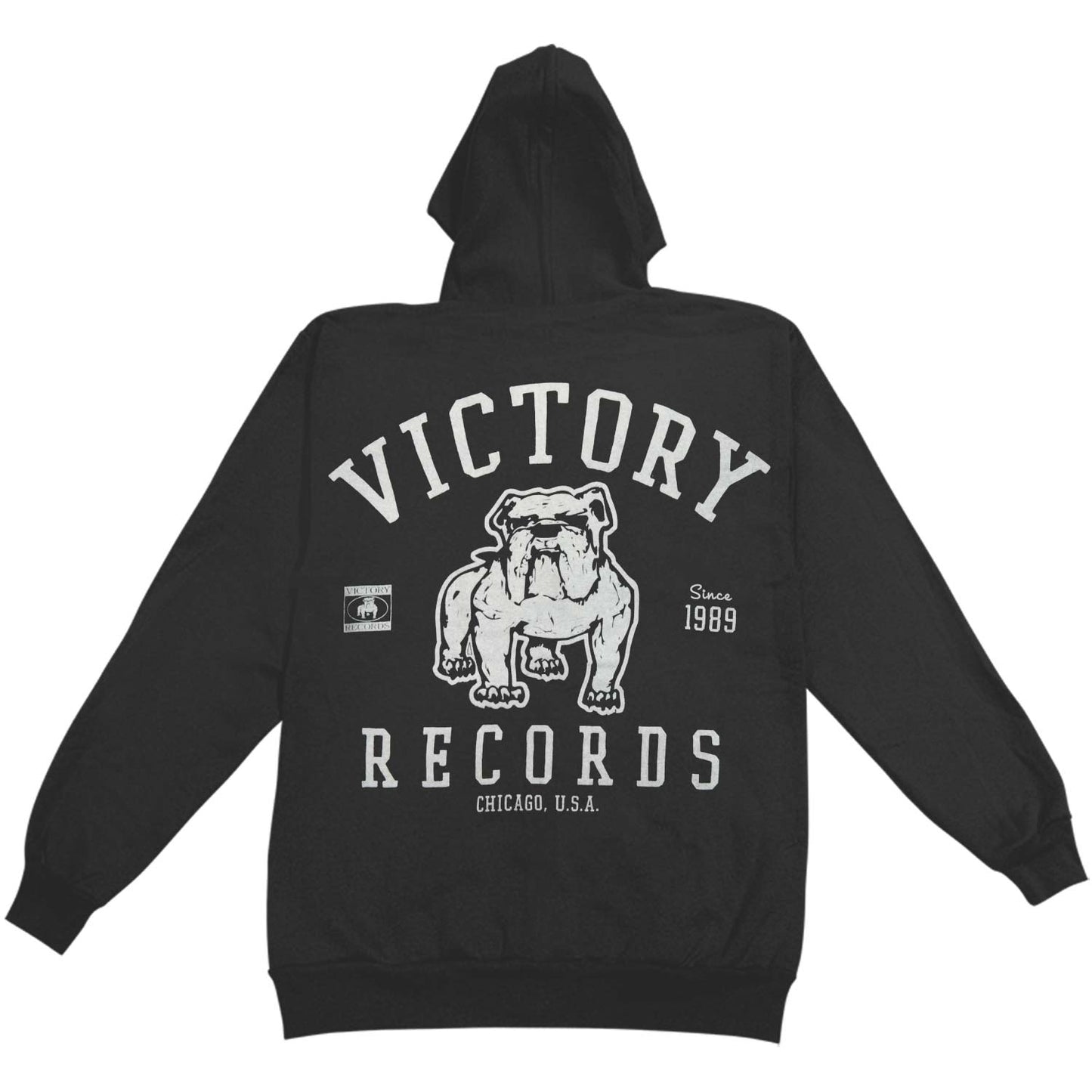 Classic Zippered Hooded Sweatshirt