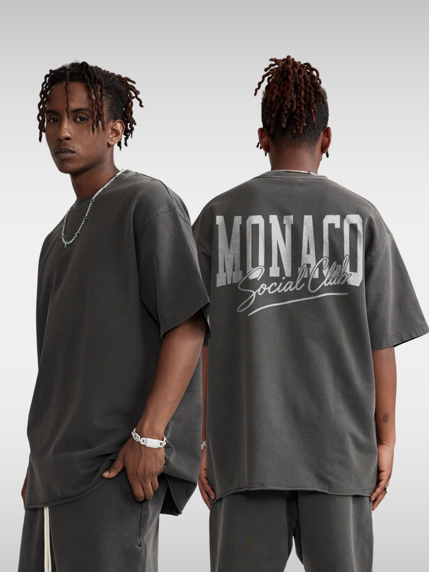 MONACO SHADOW LOGO TEE Style001