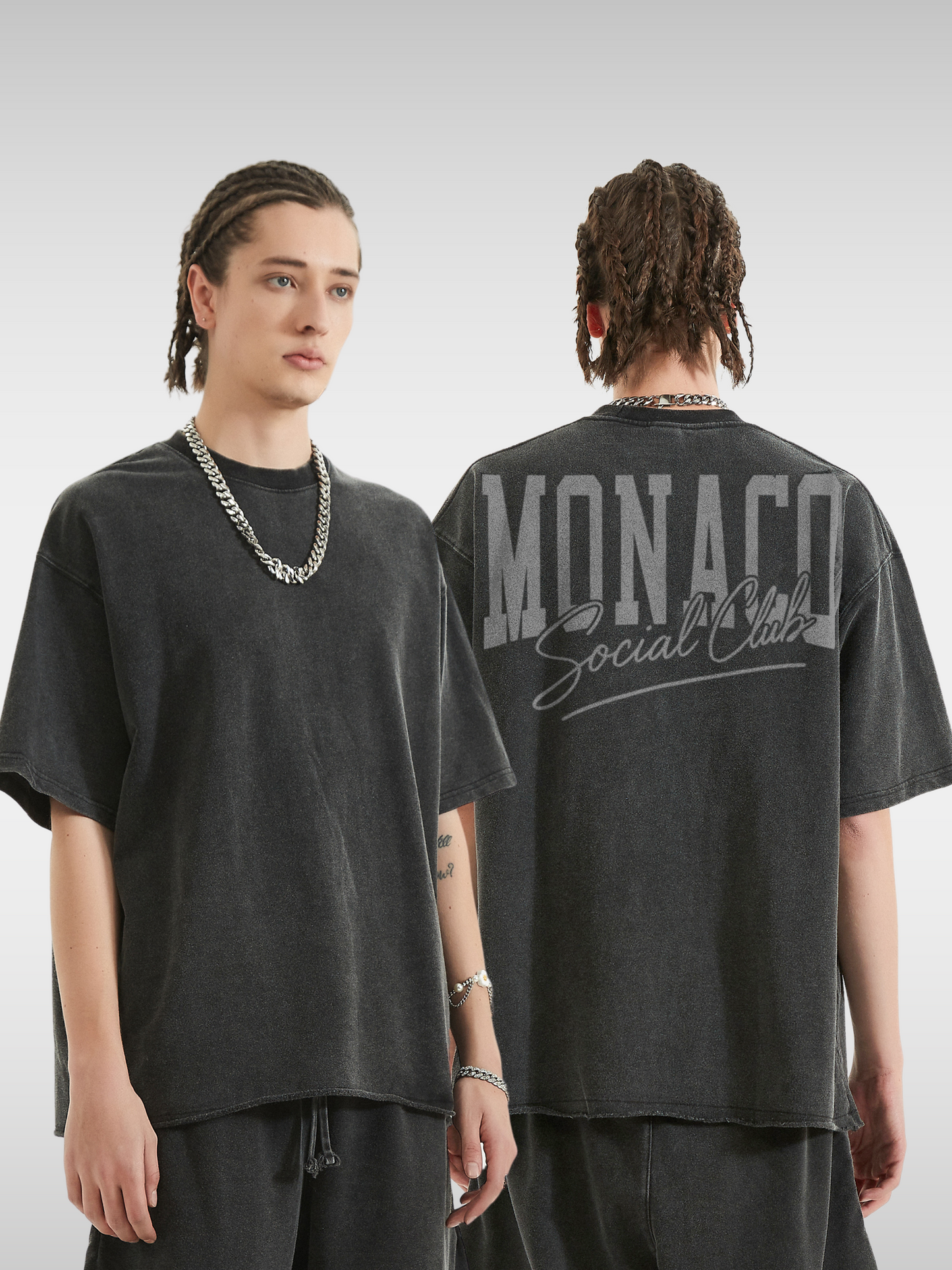 MONACO SHADOW LOGO TEE
