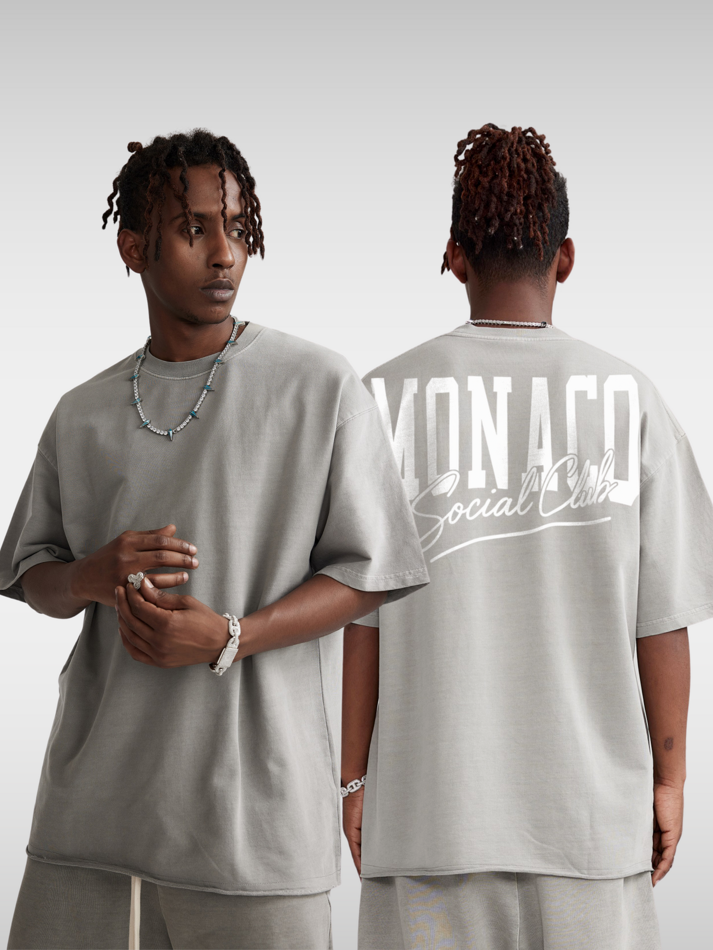 MONACO SHADOW LOGO TEE Style004