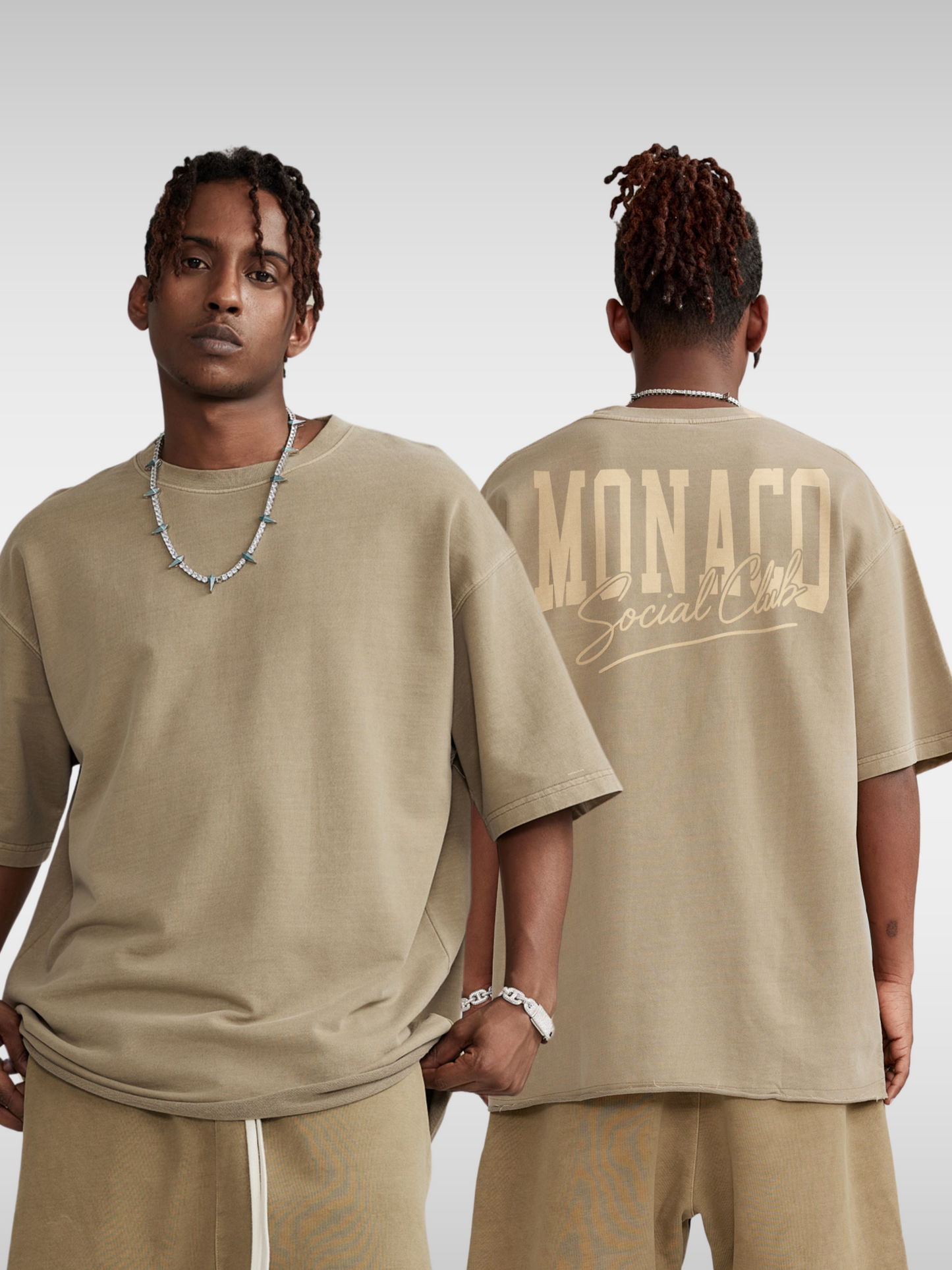 MONACO SHADOW LOGO TEE Style005