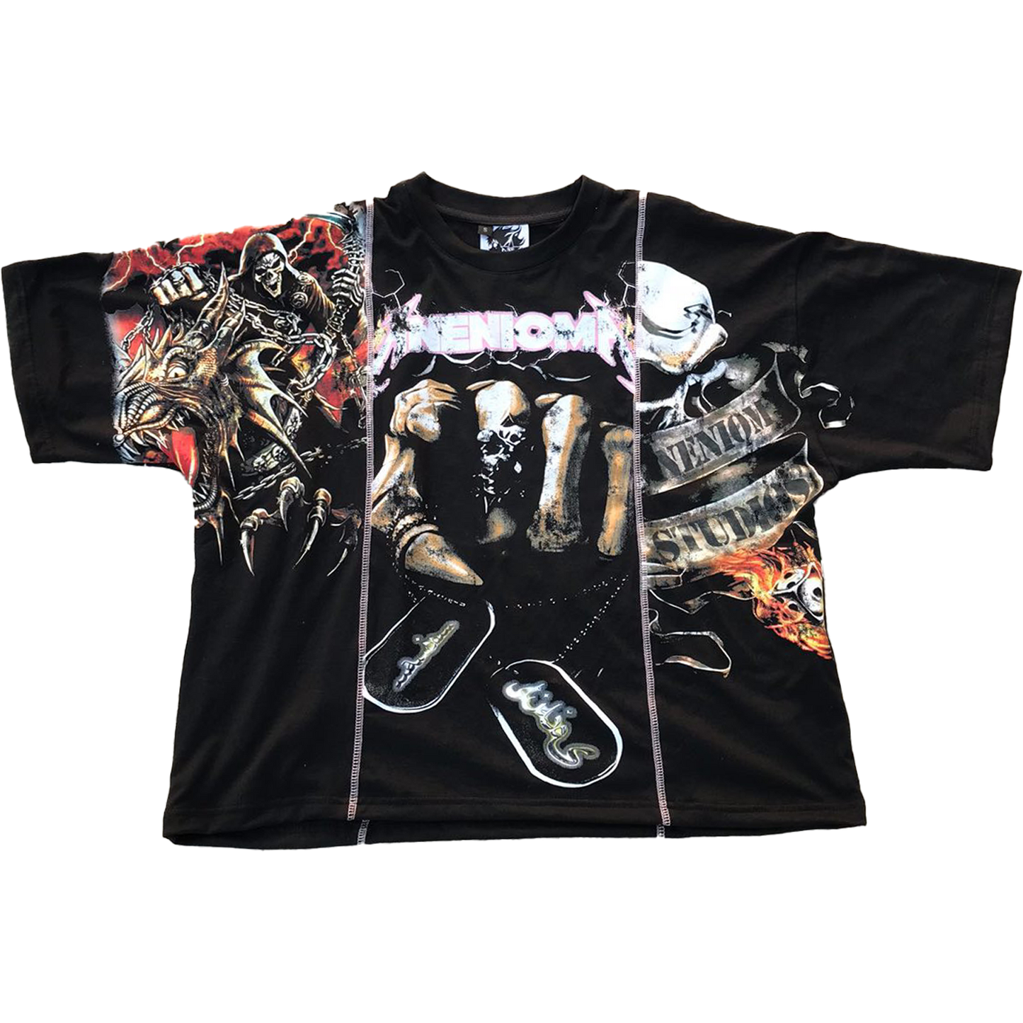 â˜… LIMITED â˜… Neniom World Tour Tee Shirt Streetwear Y2K Fashion