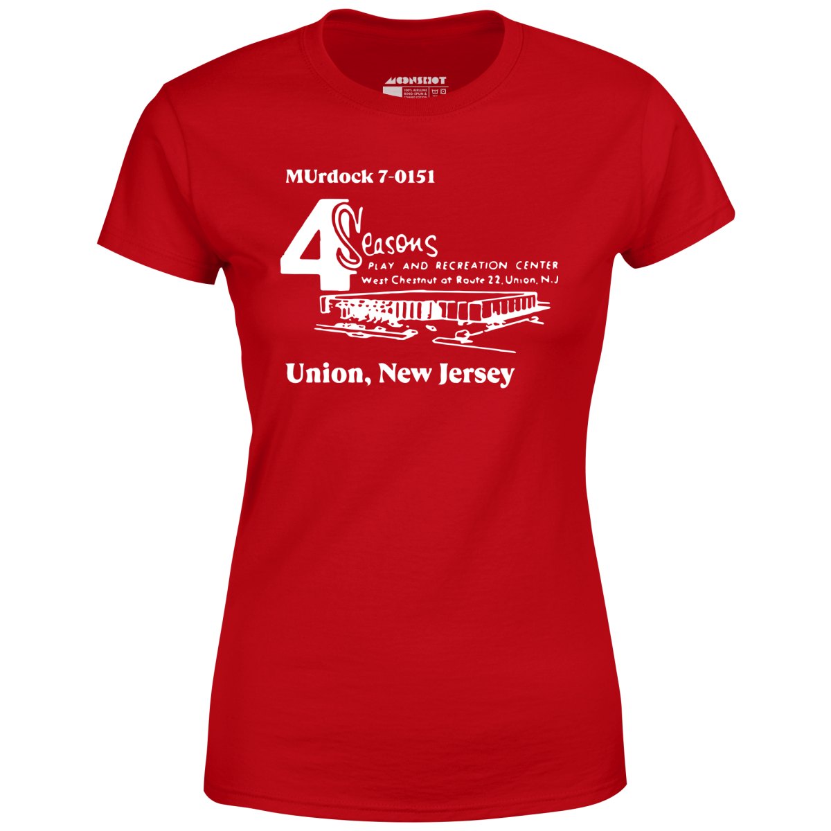 4 Seasons - Union, NJ - Vintage Bowling Alley - Women's T-Shirt