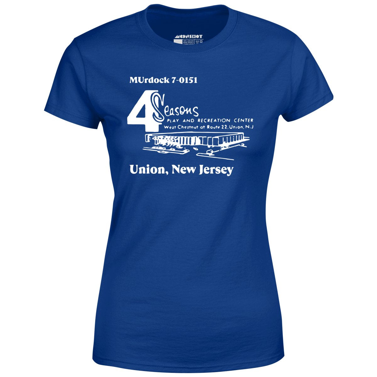 4 Seasons - Union, NJ - Vintage Bowling Alley - Women's T-Shirt