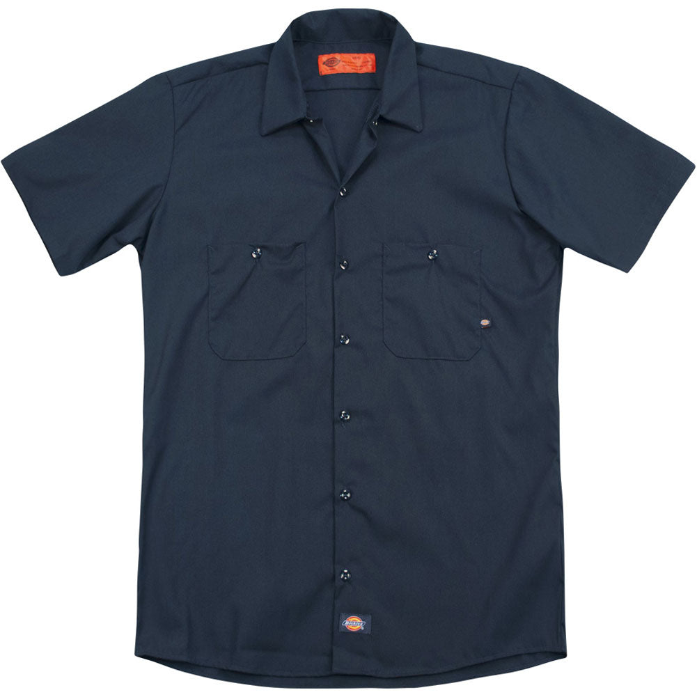 Blue And Gold Vintage Bowtie (Back Print) Workshirt Style001