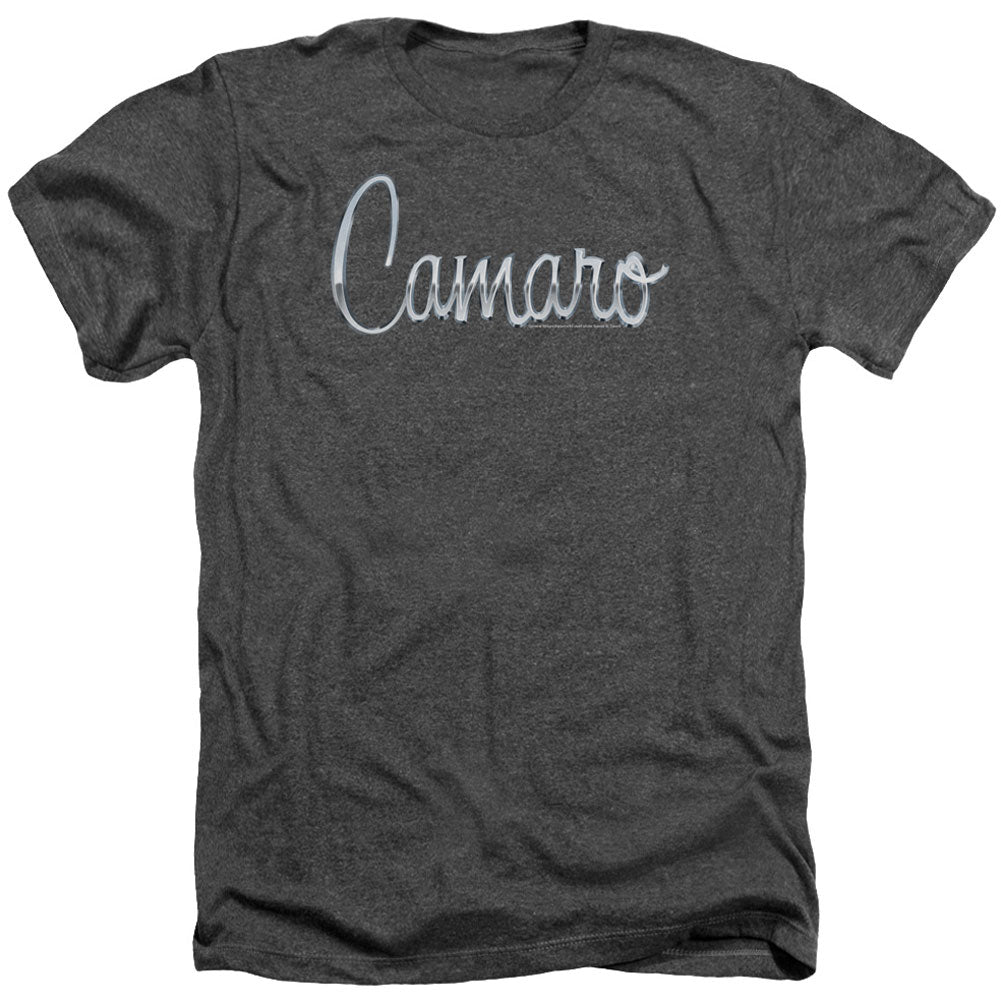 Classic Camaro Metal Adult Heather 40% Poly T-shirt