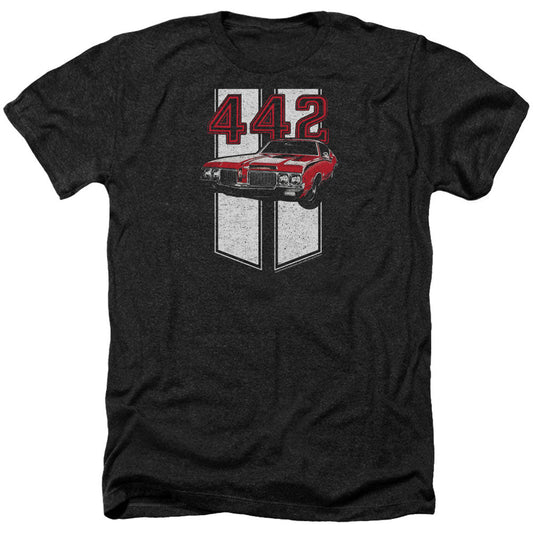 442 Adult Heather 40% Poly T-shirt