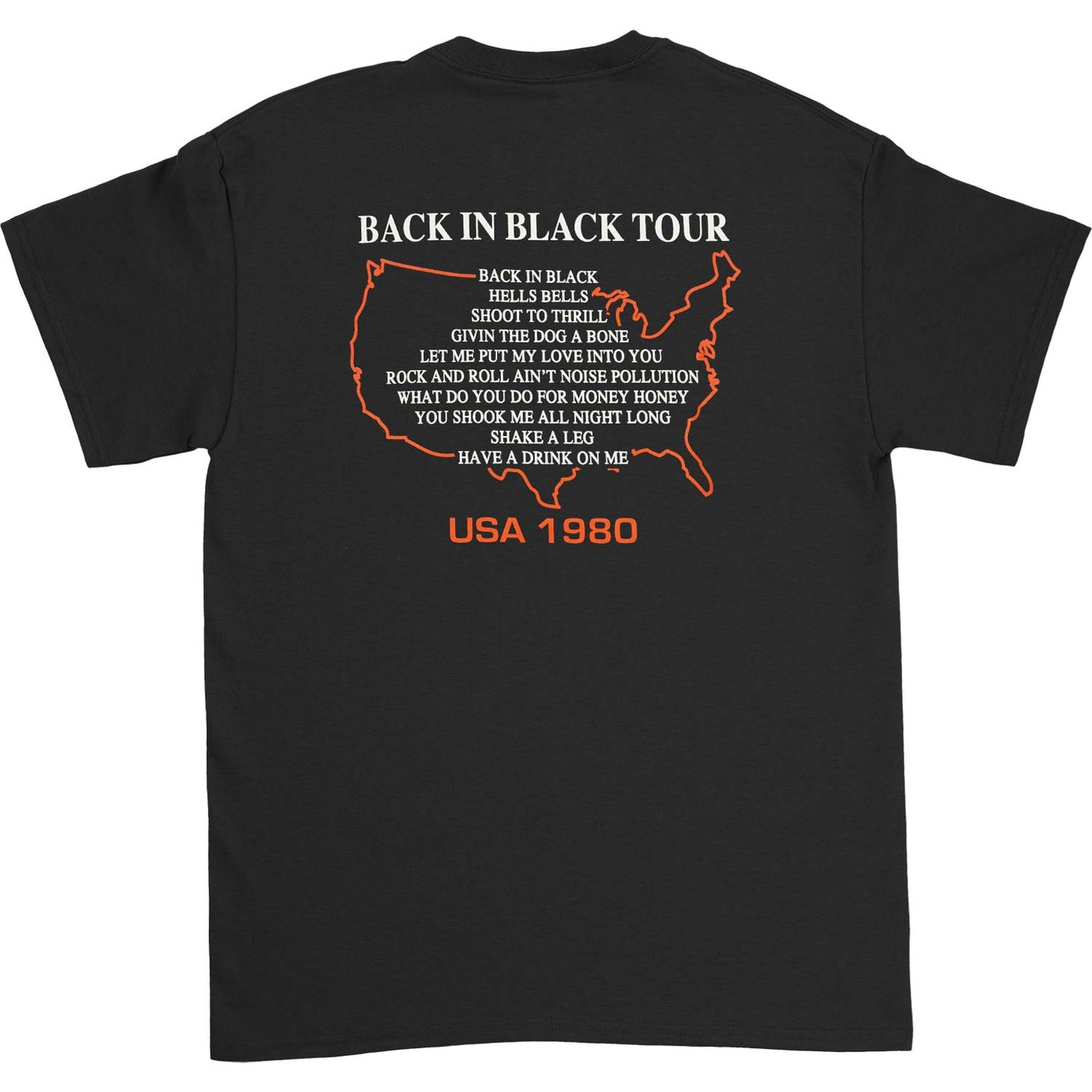 Back In Black Tour T-shirt