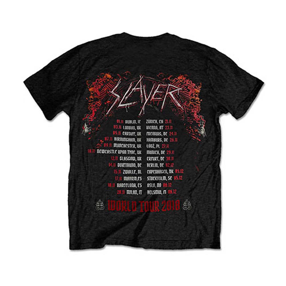 Baphomet European Tour 2018 (Ex Tour/Back Print) Slim Fit T-shirt