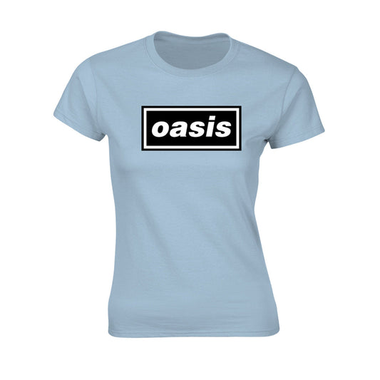 Decca Logo (light Blue) Womens T-shirt