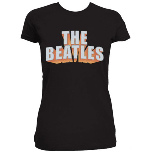 3D Logo (Diamante) Ladies T-Shirt Junior Top