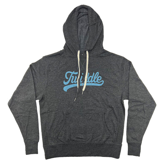 Blue Softball Logo Hooded Sweatshirt