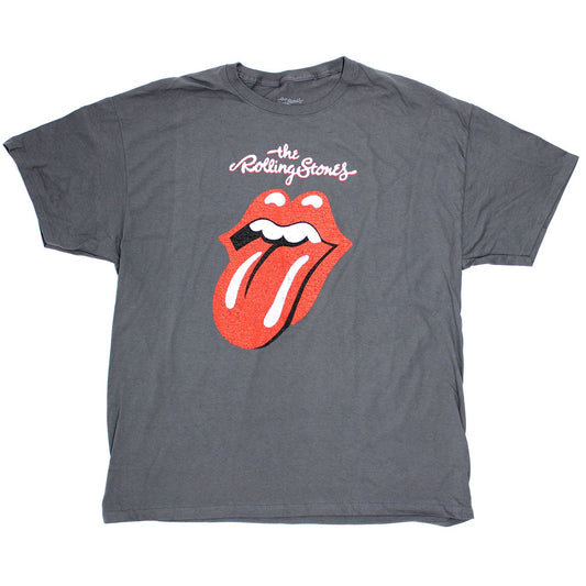 Crack Logo & Tongue on Dark Gray Tee T-shirt