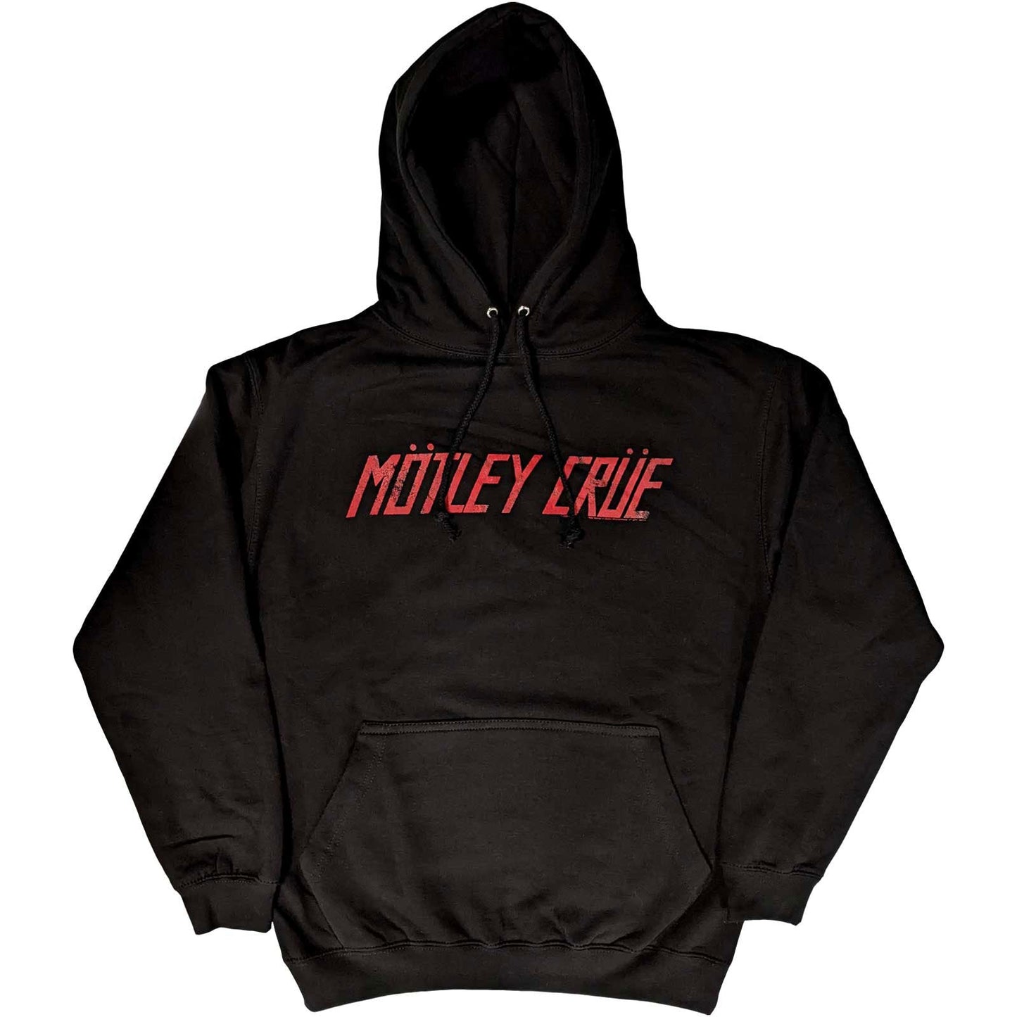Distressed Logo Hooded Sweatshirt Style004