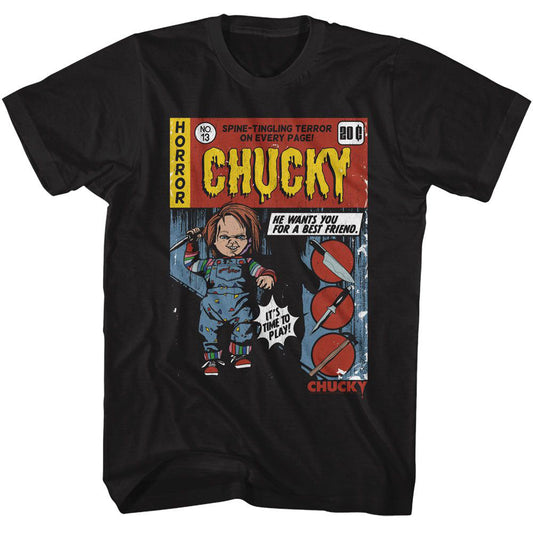 Chucky Comic T-shirt