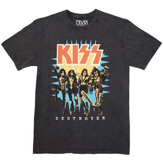 Destroyer 3d Logo Stone Wash T-shirt