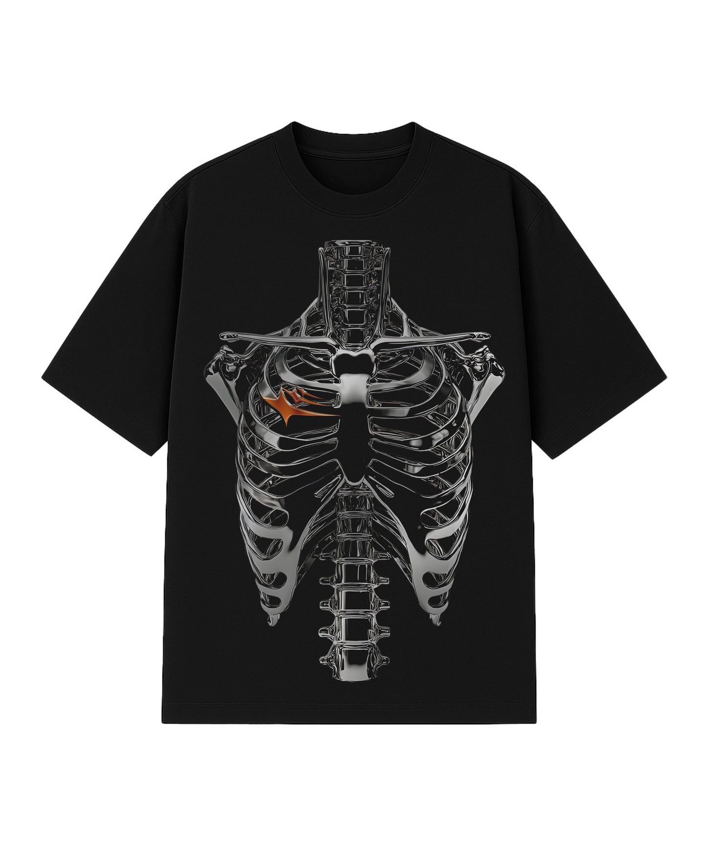 ATHENTIQ SKELETON LOGO TEE
