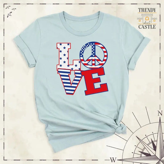 4th Of July Love Tshirte America Independence Day Celebration Tee Big Usa Freedom Flag Shirt Memorial Day Tee Gift From Sailor Girlfriend  sweater and hoodie