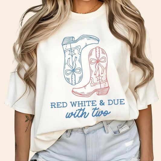 4th of July Pregnancy Announcement Twin Mom Shirt Pregnant Wife Gift Twin Pregnancy Announcement Summer Maternity First Time Mom Gift Baby