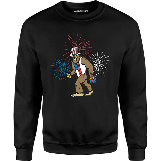 4th of July Bigfoot - Unisex Sweatshirt