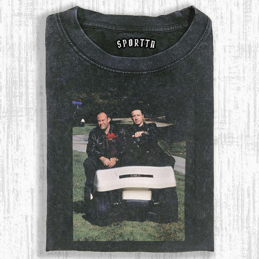 RETRO STYLE SOPRANOS GRAPHIC T-SHIRT