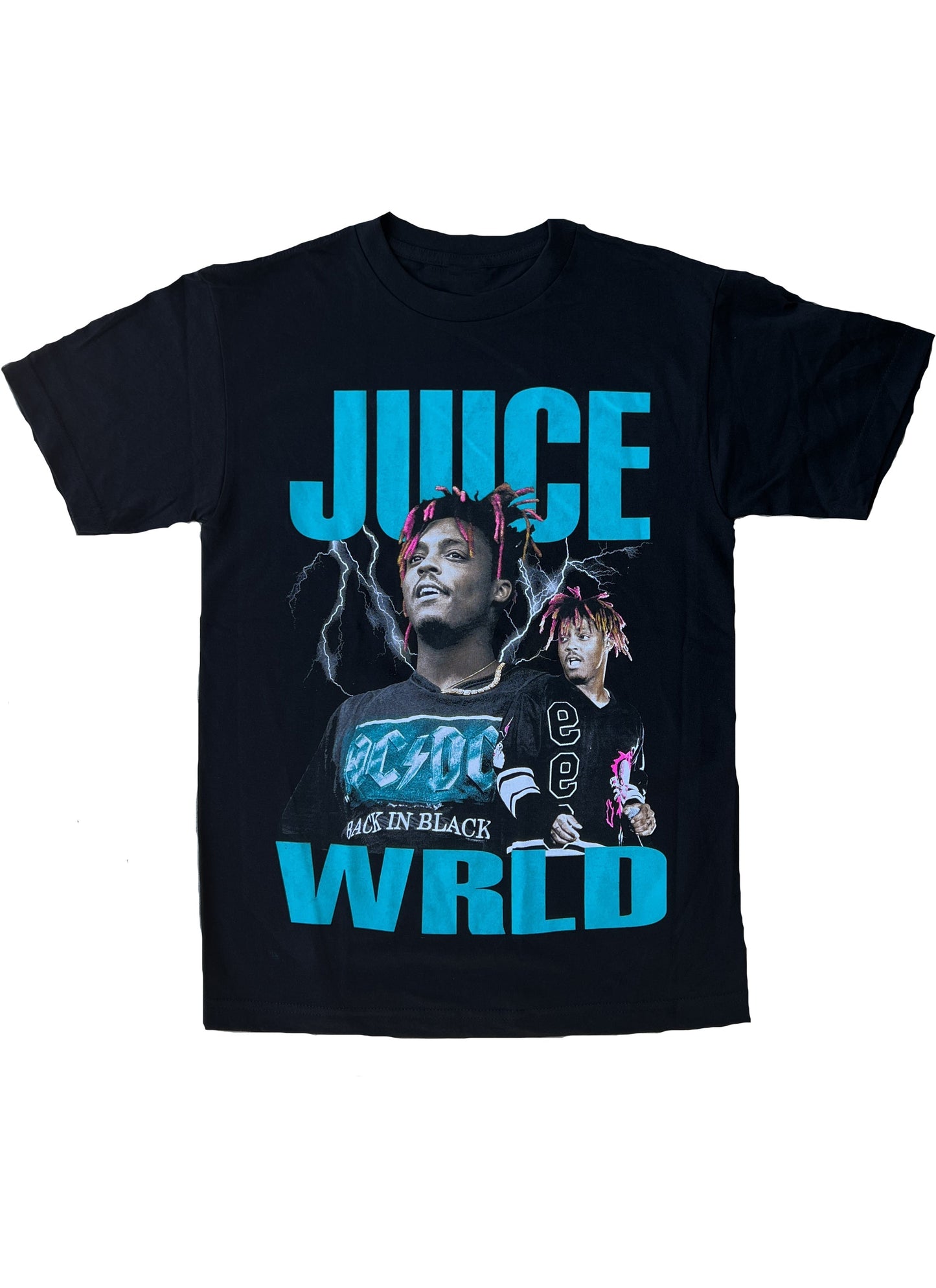 Juice Wrld Back In Black Graphic Tee