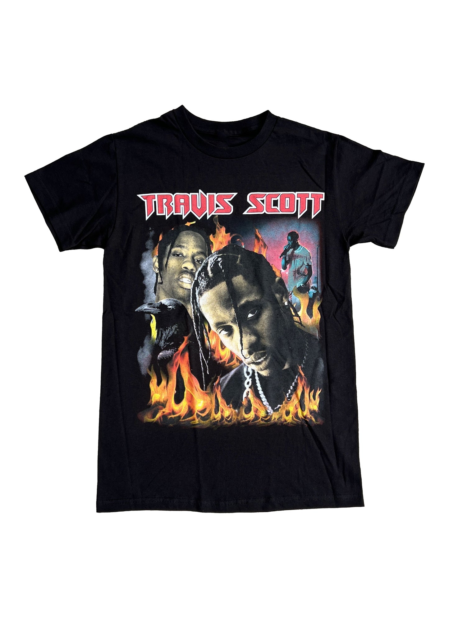 Travis Scott Flame Graphic Tee